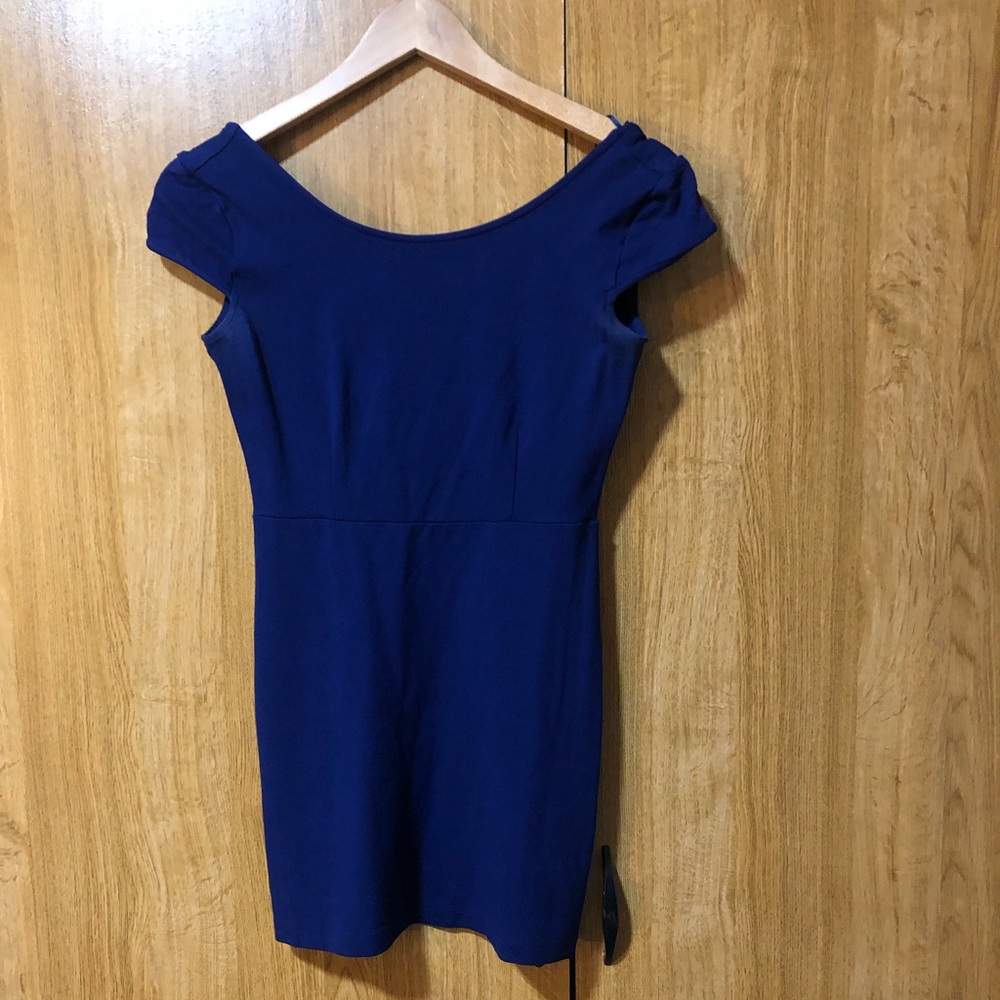 Zara Trafaluc Blue Dress